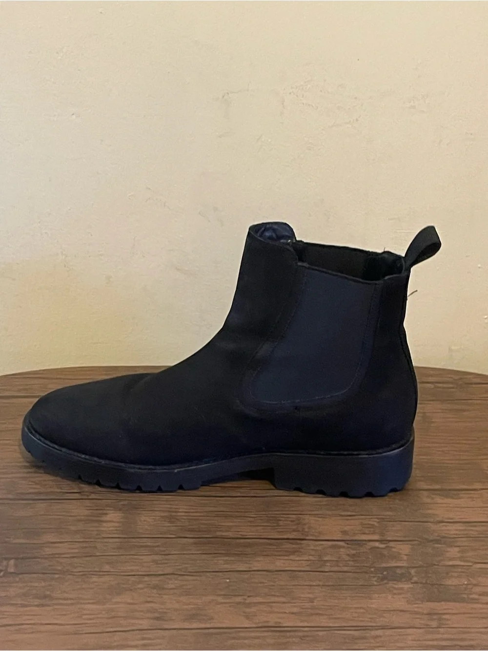 Men's Black Chelsea Boots - Classic Slip-On Style